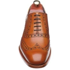 Grant Brogues -Prestige Shoe Shop barker grant in cedar calf 2