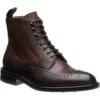 8922 Rubber-soled Brogue Boots -Prestige Shoe Shop carlos santos 8922 in guimaraes grain 1