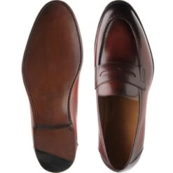 9176 Loafers 7 9176 Loafers -Prestige Shoe Shop carlos santos 9176 in wine shadow 3