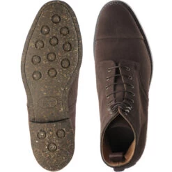 Ashdown Rubber-soled Boots -Prestige Shoe Shop cheaney ashdown in brown suede 3