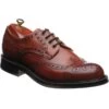 Avon R Rubber-soled Brogues -Prestige Shoe Shop cheaney avon r in dark leaf calf 1