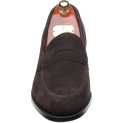 Hadley Loafers -Prestige Shoe Shop cheaney hadley in brown suede 2