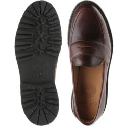 Howard II GV Rubber-soled Loafers 7 Howard II GV Rubber-soled Loafers -Prestige Shoe Shop cheaney howard ii gv in whiskey kudu 3