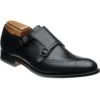 Chicago Double Monk Shoes -Prestige Shoe Shop church chicago in black calf 1