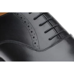 Belgravia Semi-brogues -Prestige Shoe Shop herring belgravia in black calf 4