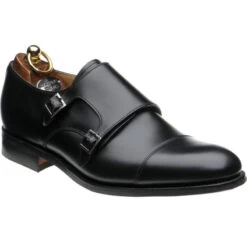Bishop Rubber-soled Double Monk Shoes