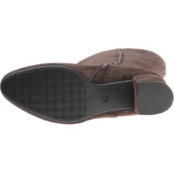 Bracciano Ladies Rubber-soled Boots -Prestige Shoe Shop herring bracciano in brown suede 4