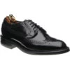 Canning IIrubber-soled Brogues -Prestige Shoe Shop herring canning ii rubber in black polished 1