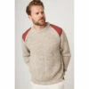 Commando Patch Sweater By Peregrine -Prestige Shoe Shop herring commando patch sweater by peregrine in skiddaw 1