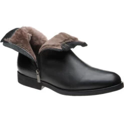 Copenhagen (Warm Lined) Rubber-soled Chelsea Boots -Prestige Shoe Shop herring copenhagen warm lined in black calf 4