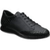 Cranston Two-tone Rubber-soled Formal Shoes -Prestige Shoe Shop herring cranston in black calf and croc 1