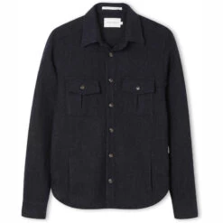 Dexter Wool Over Shirt By Peregrine