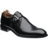 Enfield Hybrid-soled Monk Shoes -Prestige Shoe Shop herring enfield in black calf 1