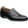 Enzo Rubber-soled Loafers -Prestige Shoe Shop herring enzo in black calf 1