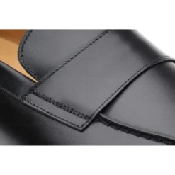 Enzo Rubber-soled Loafers -Prestige Shoe Shop herring enzo in black calf 4