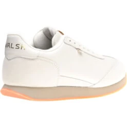 Fierce Trainer Rubber-soled -Prestige Shoe Shop herring fierce trainer in white calf and stone suede 4