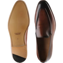 Fleming Loafers -Prestige Shoe Shop herring fleming in conker calf 3
