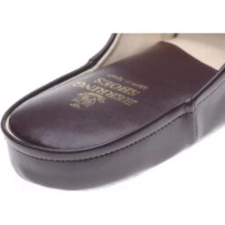 Gavin Slippers -Prestige Shoe Shop herring gavin in burgundy kid 4