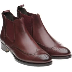 Giovanna Ladies Rubber-soled Brogue Boots