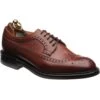 Grassmere II Rubber-soled Brogues -Prestige Shoe Shop herring grassmere ii in mahogany grain 1