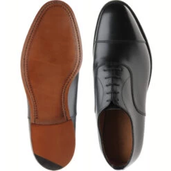 Headingley Oxfords -Prestige Shoe Shop herring headingley in black calf 3