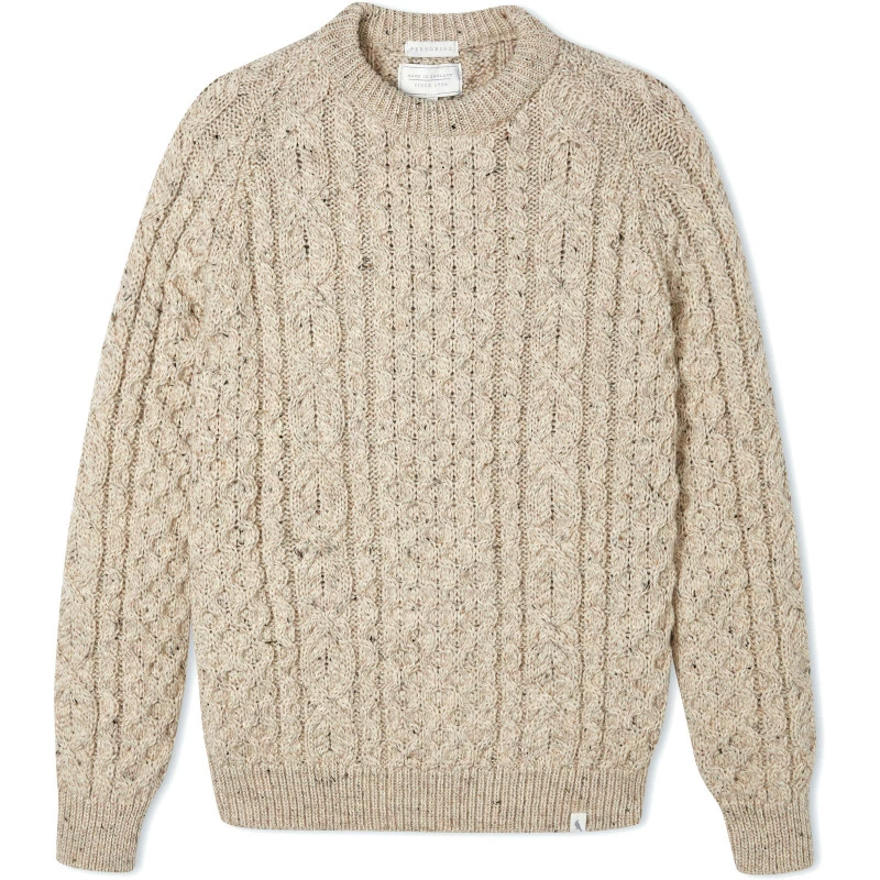 Hudson Aran Jumper By Peregrine 3 Hudson Aran Jumper By Peregrine
