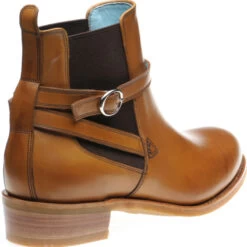 Jodie Ladies Rubber-soled Chelsea Boots -Prestige Shoe Shop herring jodie in cedar calf with cedar strap 4