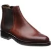 Kirkdalerubber-soled Chelsea Boots -Prestige Shoe Shop herring kirkdale rubber in mahogany grain 1