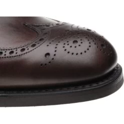 Kirkoswold Rubber-soled Brogues -Prestige Shoe Shop herring kirkoswold in brown waxy 5