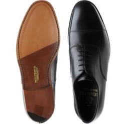 KnightsbridgeOxfords -Prestige Shoe Shop herring knightsbridge oxford in black calf 3