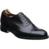 Knightsbridgerubber-soled Oxfords 1 Knightsbridgerubber-soled Oxfords -Prestige Shoe Shop herring knightsbridge rubber in black calf 1