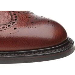 Langdale II Rubber-soled Brogue Boots 11 Langdale II Rubber-soled Brogue Boots -Prestige Shoe Shop herring langdale ii in mahogany grain 5