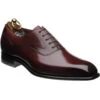 Markham Oxfords -Prestige Shoe Shop herring markham in burgundy calf 1