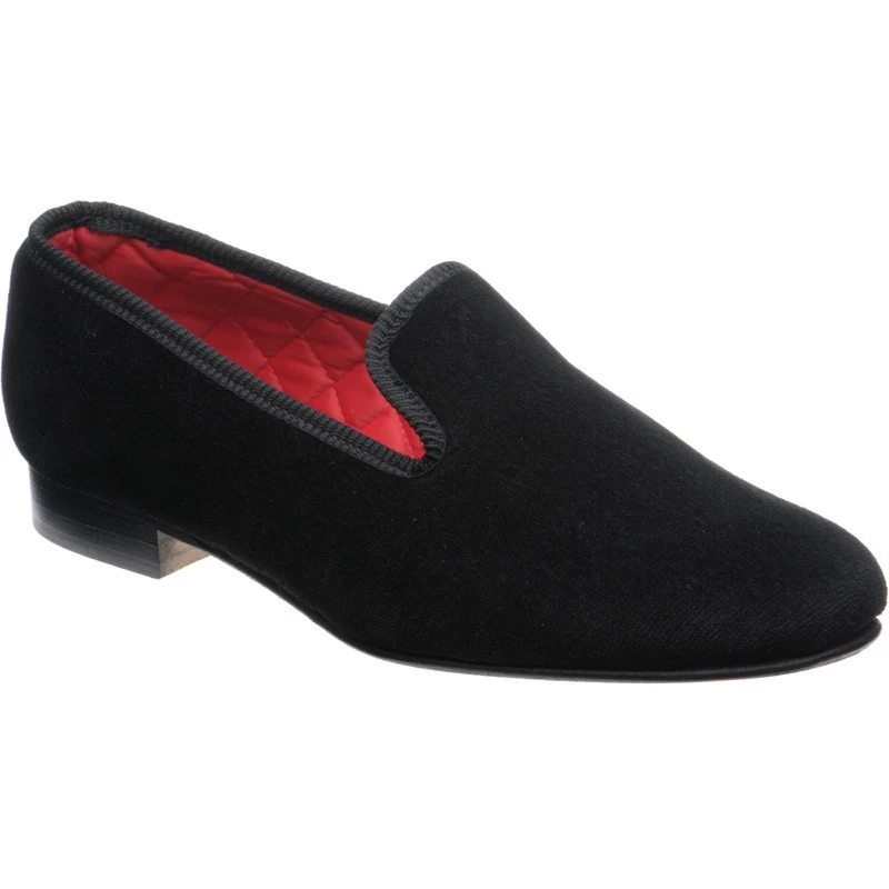 Prestige Shoe Shop -Prestige Shoe Shop herring marquis in black velvet 1