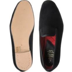 Marquis House Shoes 9 Marquis House Shoes -Prestige Shoe Shop herring marquis in black velvet 3