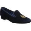 Monarch House Shoes 2 Monarch House Shoes -Prestige Shoe Shop herring monarch in navy velvet 1
