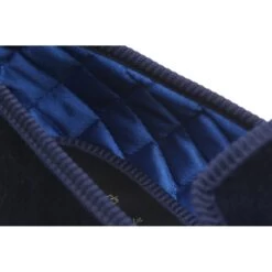 Monarch House Shoes -Prestige Shoe Shop herring monarch in navy velvet 4