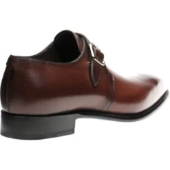 Monkwell Monk Shoes -Prestige Shoe Shop herring monkwell in dark brown calf 4
