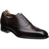 Munster Brogues -Prestige Shoe Shop herring munster in dark brown calf 1