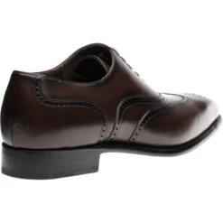 Munster Brogues -Prestige Shoe Shop herring munster in dark brown calf 4