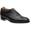 Regent Brogues -Prestige Shoe Shop herring regent in black calf 1