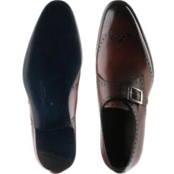 Roche Monk Shoes 9 Roche Monk Shoes -Prestige Shoe Shop herring roche in rosewood calf 3