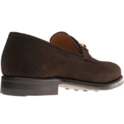 Saimaa Loafers -Prestige Shoe Shop herring saimaa in dark brown suede 4