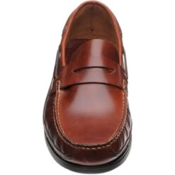 Salcombe Rubber-soled Deck Shoes -Prestige Shoe Shop herring salcombe in chestnut 2