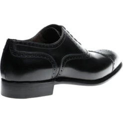 Sloane Semi-brogues -Prestige Shoe Shop herring sloane in black calf 4