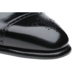 Sloane Semi-brogues -Prestige Shoe Shop herring sloane in black calf 5