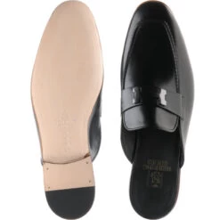 Snaff Loafers -Prestige Shoe Shop herring snaff in black calf 3