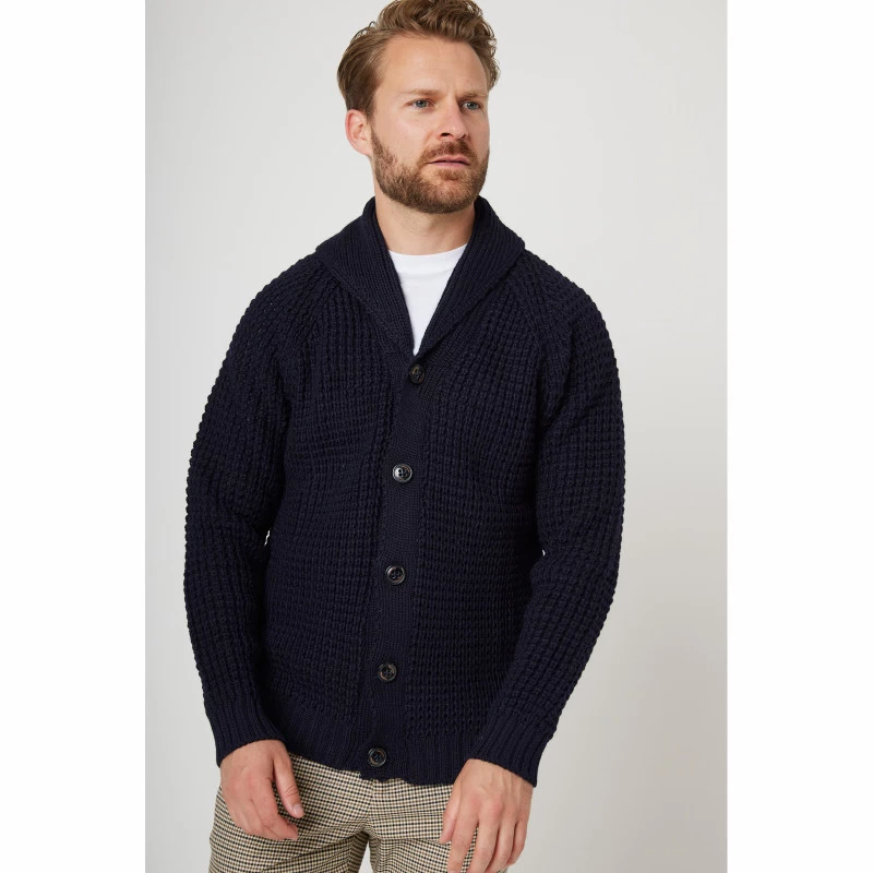Waffle Shawl Cardigan By Peregrine 4 Waffle Shawl Cardigan By Peregrine - Image 2