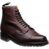 Windermere (Warm Lined) Rubber-soled Boots -Prestige Shoe Shop herring windermere warm lined in burgundy grain 1
