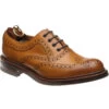 Loake Edward Rubber-soled Brogues -Prestige Shoe Shop loake edward in tan 1